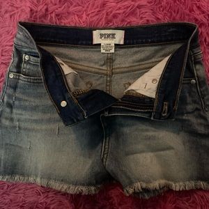 Victoria Secret Pink Denim Shorts
